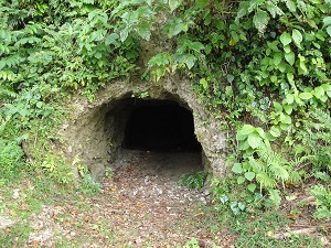 日本軍が抵抗に利用した千人洞窟